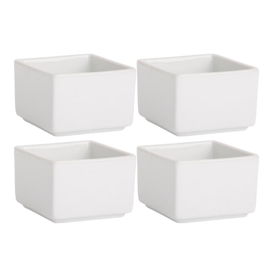 Set of 4 2.25" Square Mini Taster Bowls